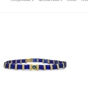 Skylar Paige - Sapphire / September - So Colorful Tila Bracelet (New With tags)